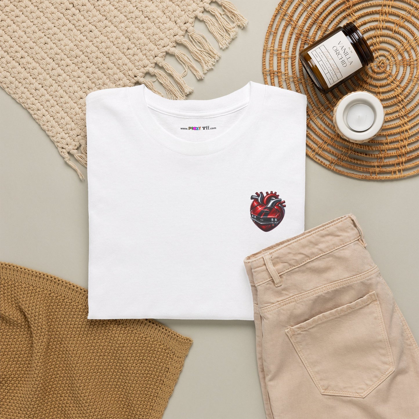 MUSCLE CŒUR Unisex Heavy Cotton Tee