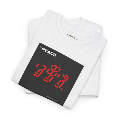 the PEACE ghost in the war-machine Unisex Heavy Cotton Tee
