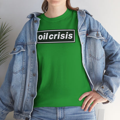 oil crisis/Foil THE crisis Unisex Heavy Cotton Tee