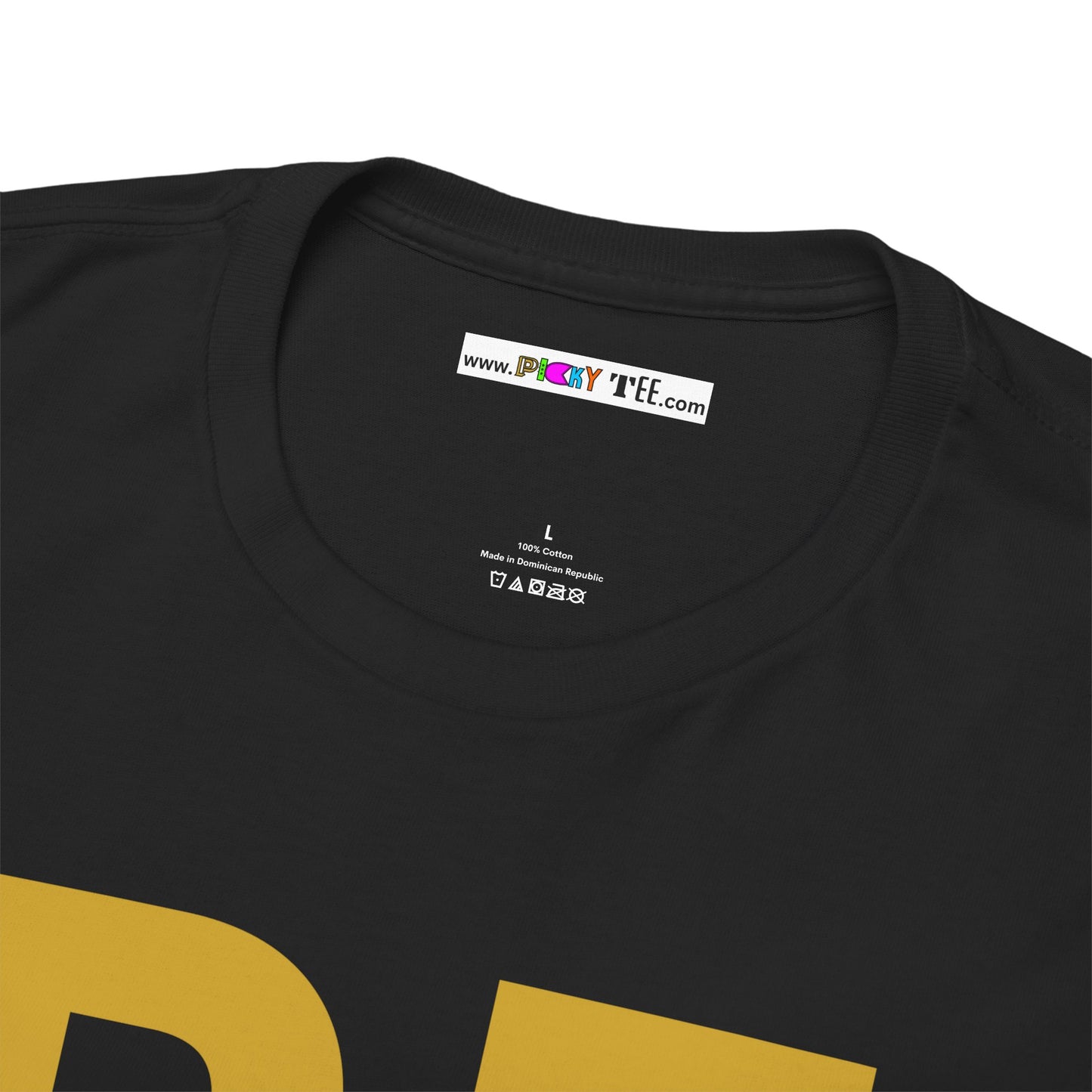 BE LOVE gold Unisex Heavy Cotton Tee