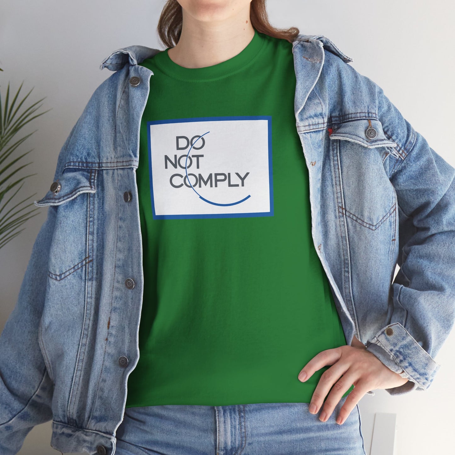 DO NOT COMPLY Unisex Heavy Cotton Tee