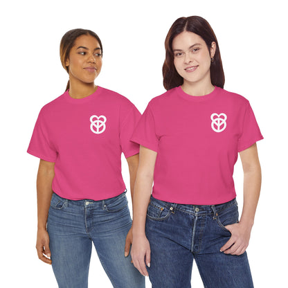 KEEP PEACE AND LOVE ON Unisex Heavy Cotton Tee