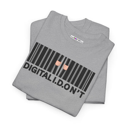 DIGITAL I.D.ON'T Unisex Heavy Cotton Tee