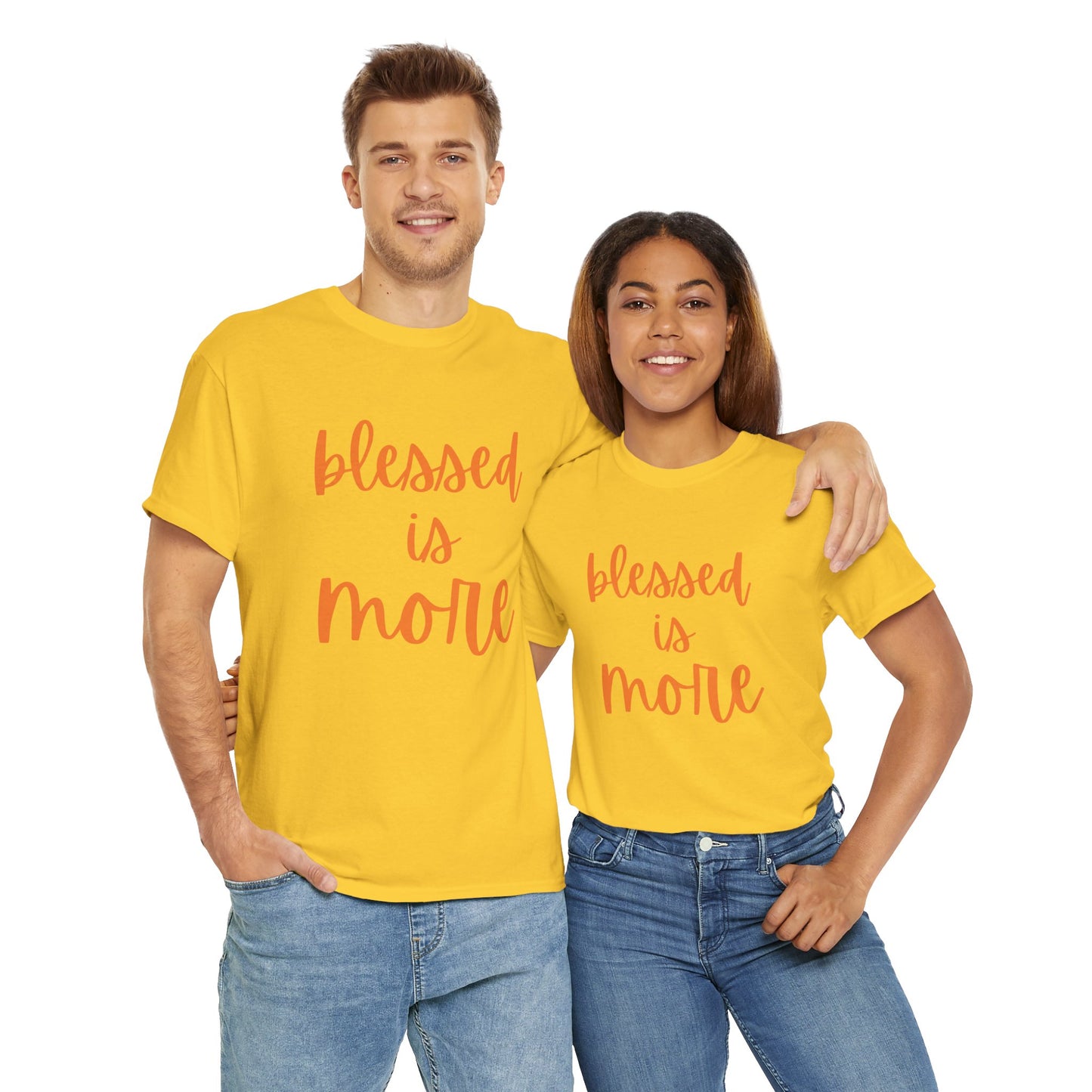 blessed is MORE Unisex Heavy Cotton Tee