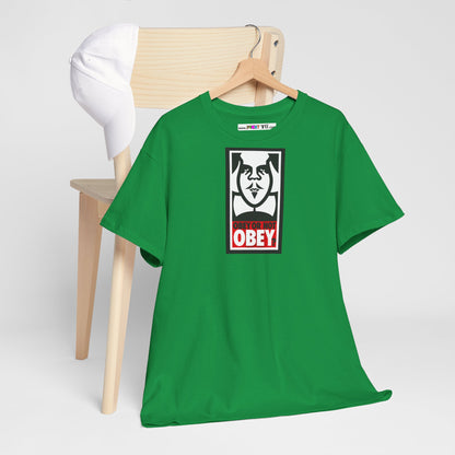 OBEY OR NOT OBEY? Unisex Heavy Cotton Tee