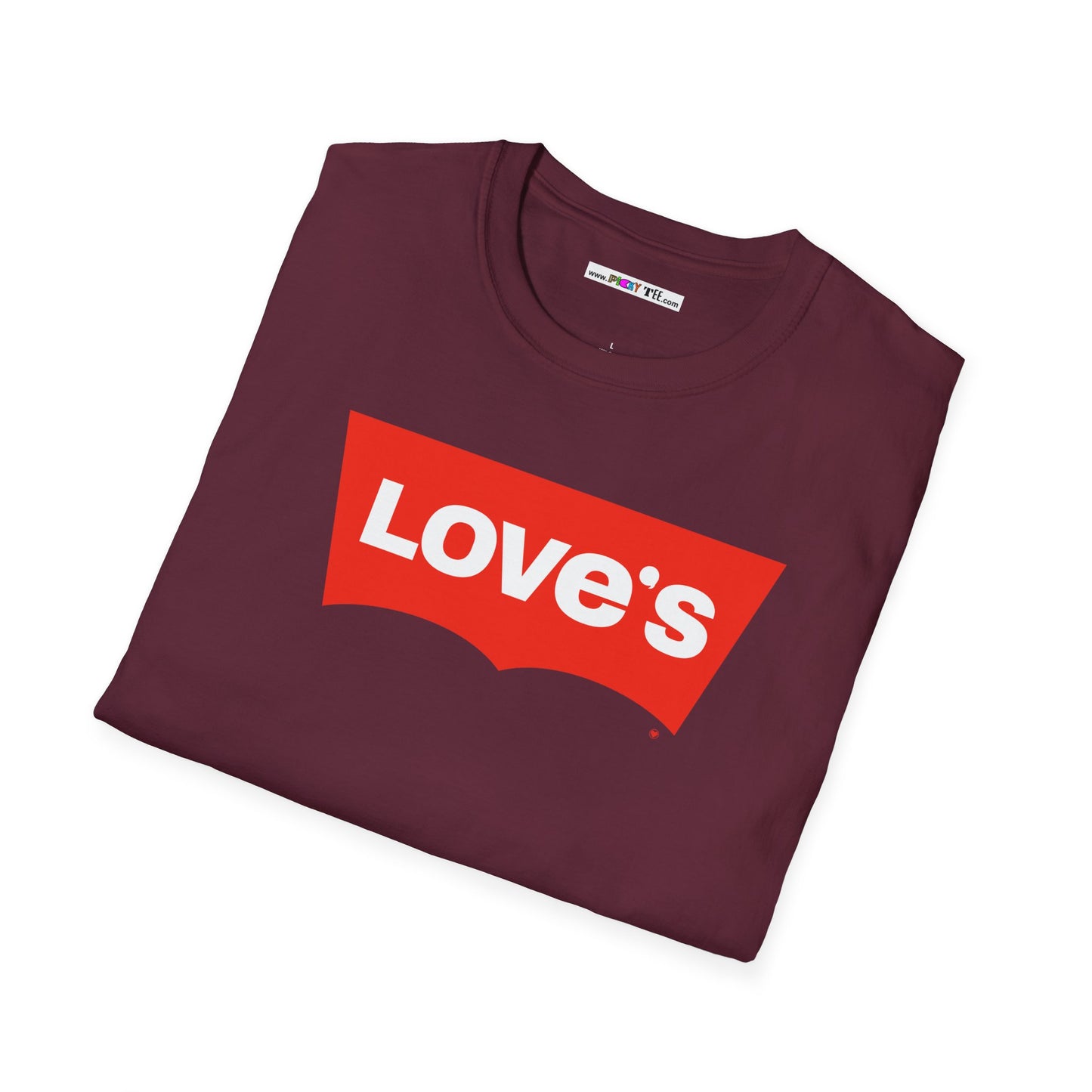 LOVE'S Unisex Softstyle 100% Cotton T-Shirt