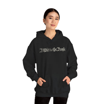 poWEr to THE PEOPLE Unisex Heavy Blend™ Hooded Sweatshirt