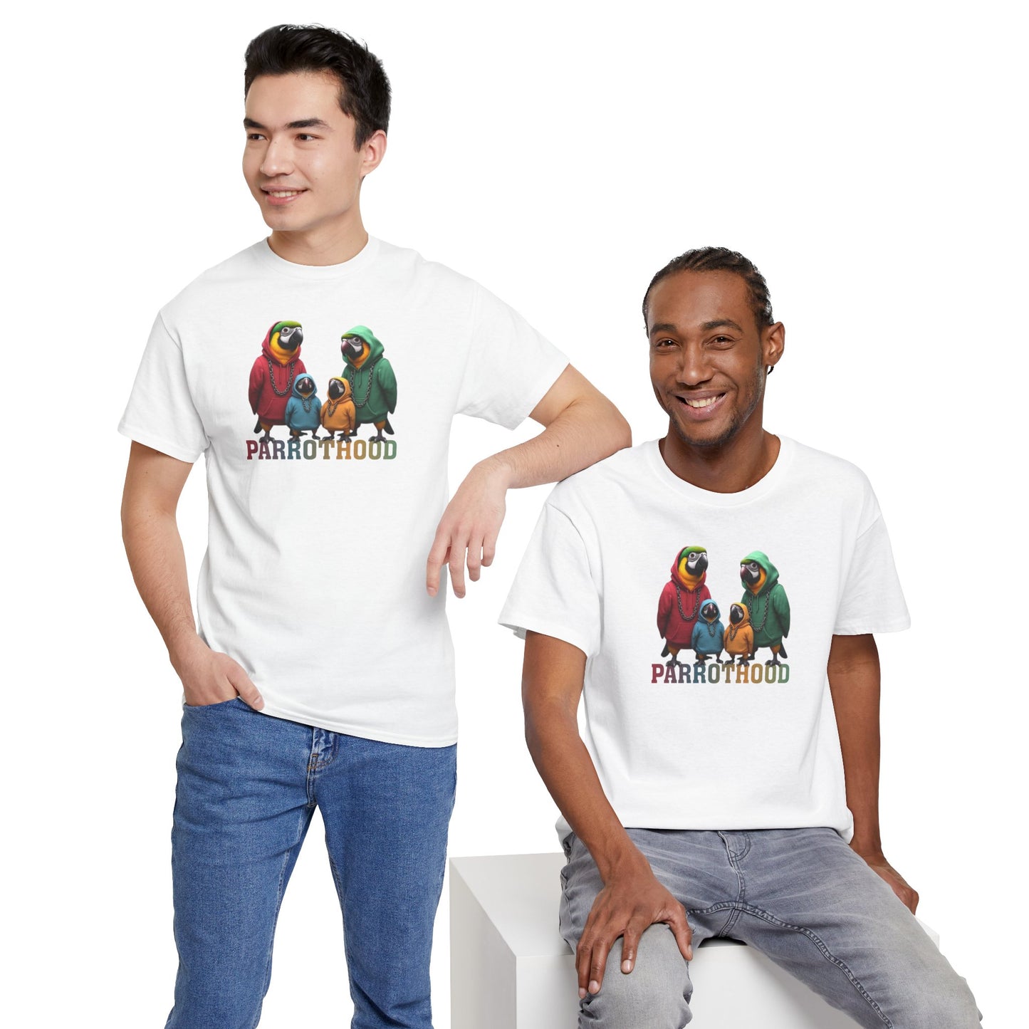 PARROTHOOD Unisex Heavy Cotton Tee
