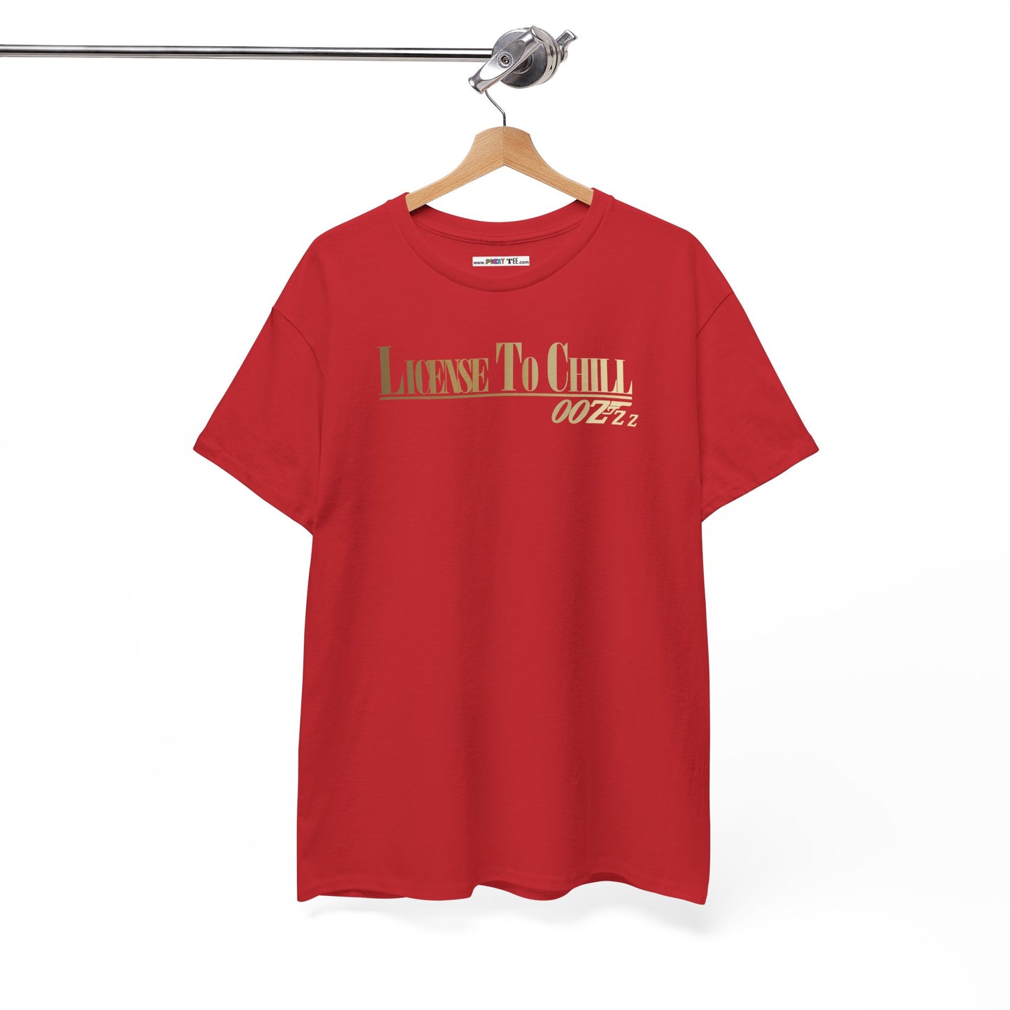 LICENSE TO CHILL 00Zzz Unisex Heavy Cotton Tee