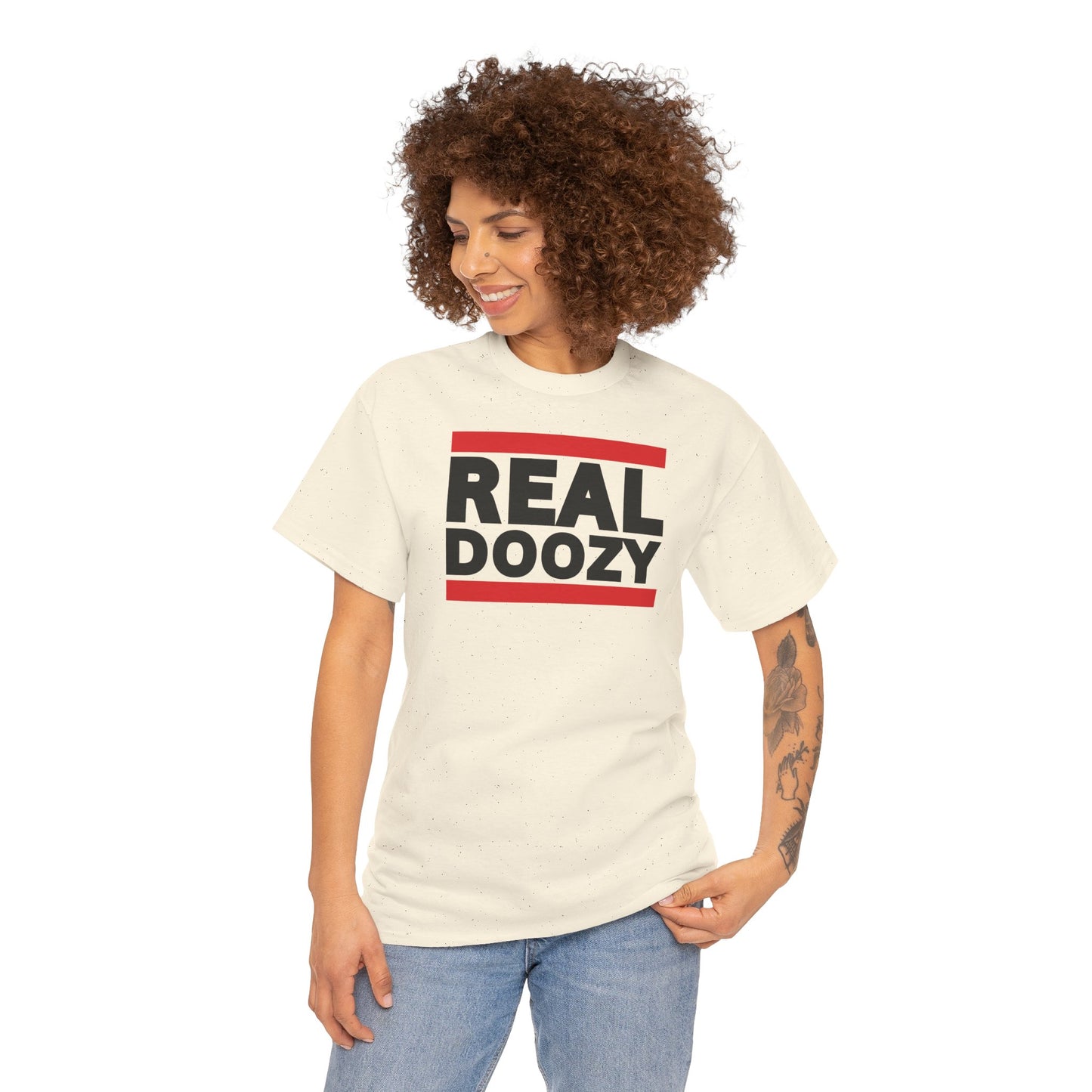REAL DOOZY Unisex Heavy Cotton Tee