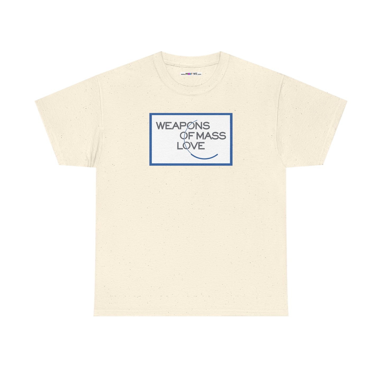 WEAPONS OF MASS LOVE Unisex Heavy Cotton Tee