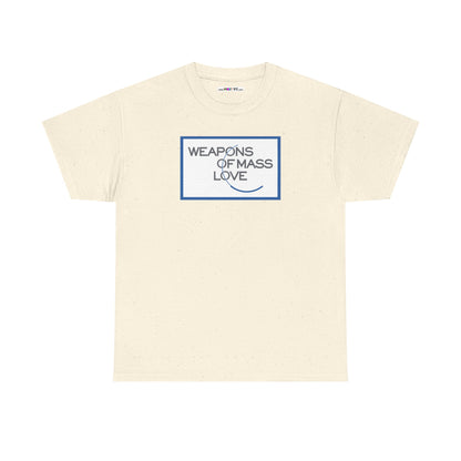 WEAPONS OF MASS LOVE Unisex Heavy Cotton Tee
