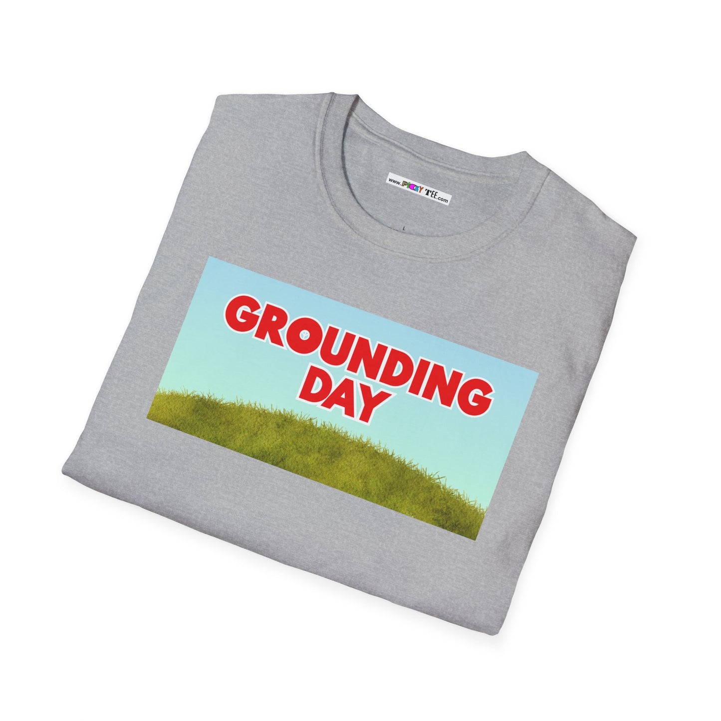 GROUNDING DAY Unisex Softstyle 100% Cotton T-Shirt