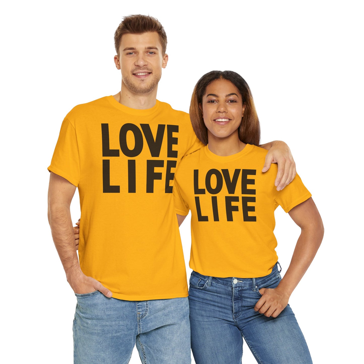 LOVE LIFE Unisex Heavy Cotton Tee