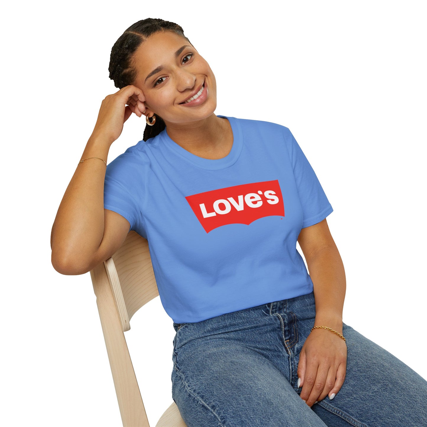 LOVE'S Unisex Softstyle 100% Cotton T-Shirt