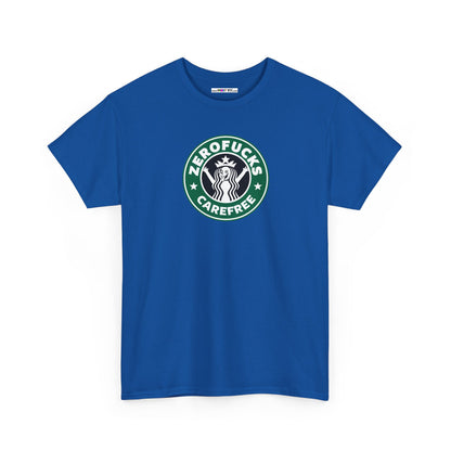 ZEROFUCKS CAREFREE Unisex Heavy Cotton Tee