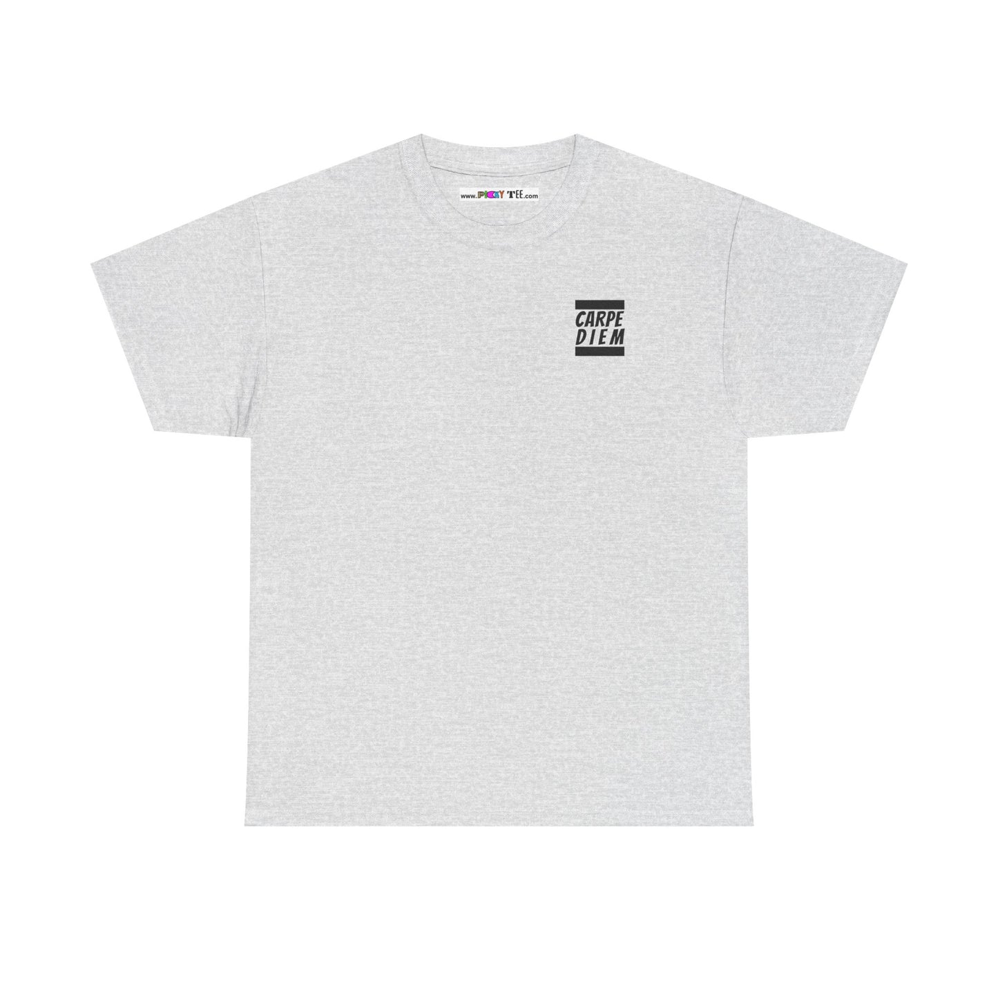 CARPE DIEM "I SEIZE DAY, PEOPLE" Unisex Heavy Cotton Tee