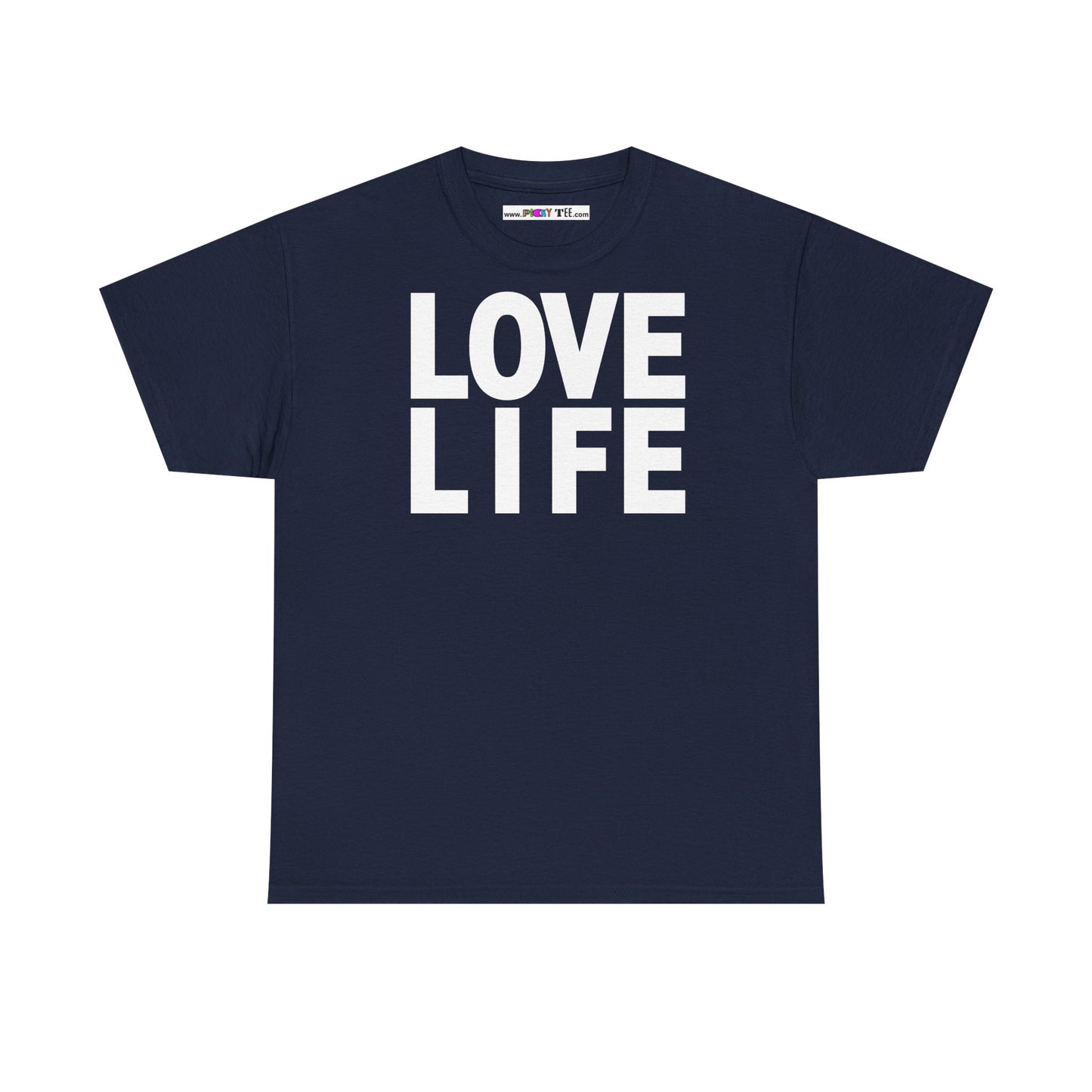 LOVE LIFE Unisex Heavy Cotton Tee