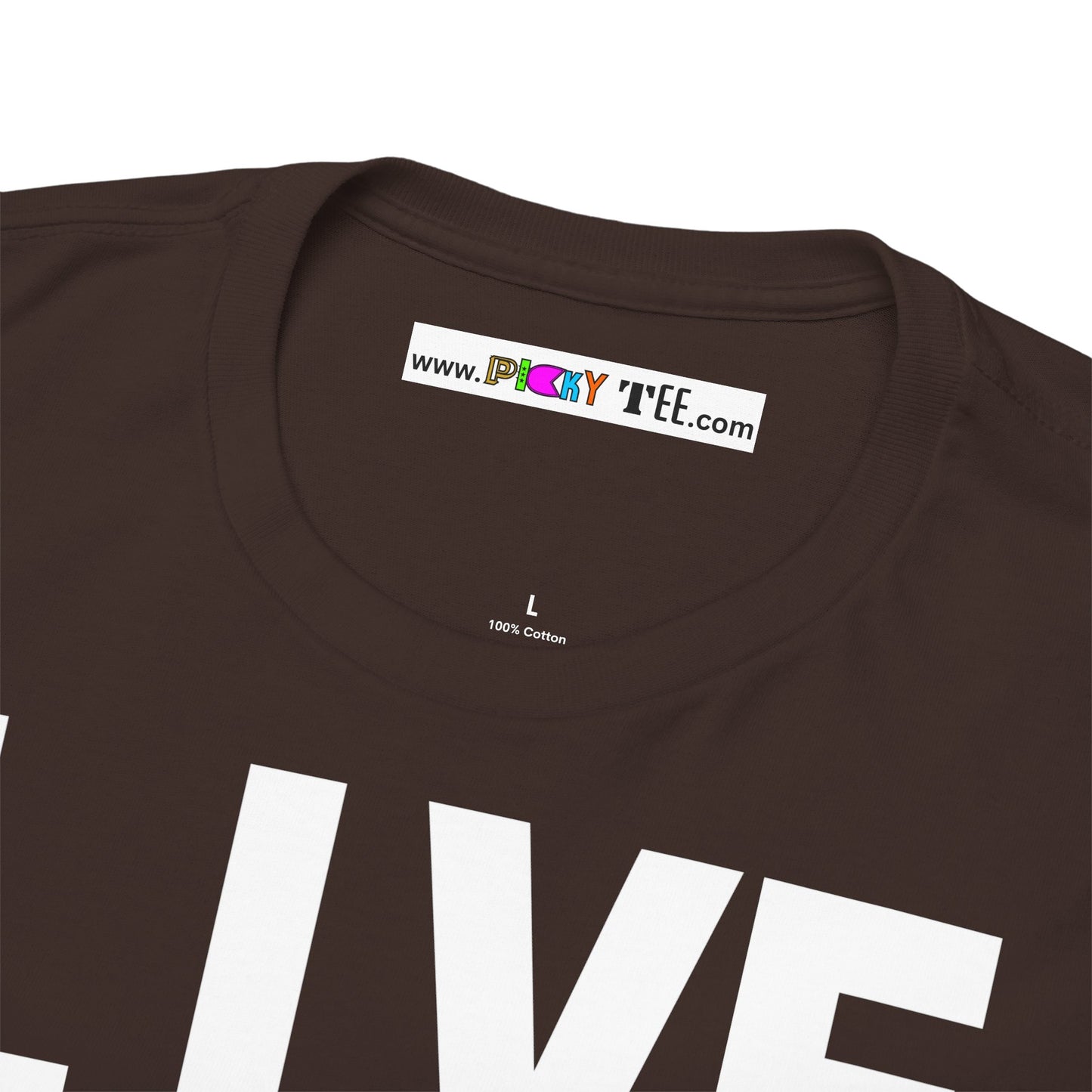 LIVE LOVE Unisex Heavy Cotton Tee