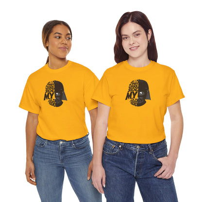 HELLO DARKSIDE MY OLD FRIEND Unisex Heavy Cotton Tee