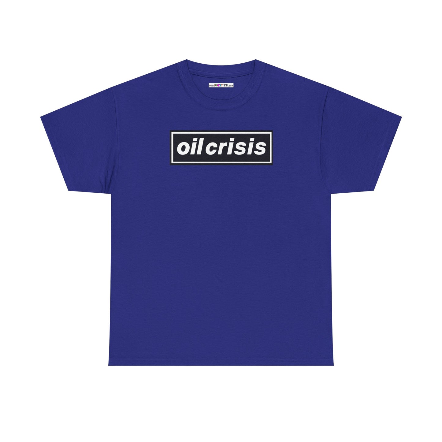oil crisis/Foil THE crisis Unisex Heavy Cotton Tee