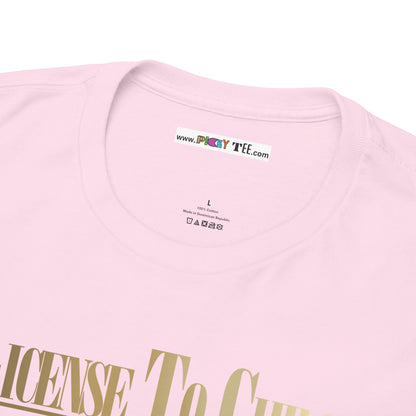 LICENSE TO CHILL 00Zzz Unisex Heavy Cotton Tee