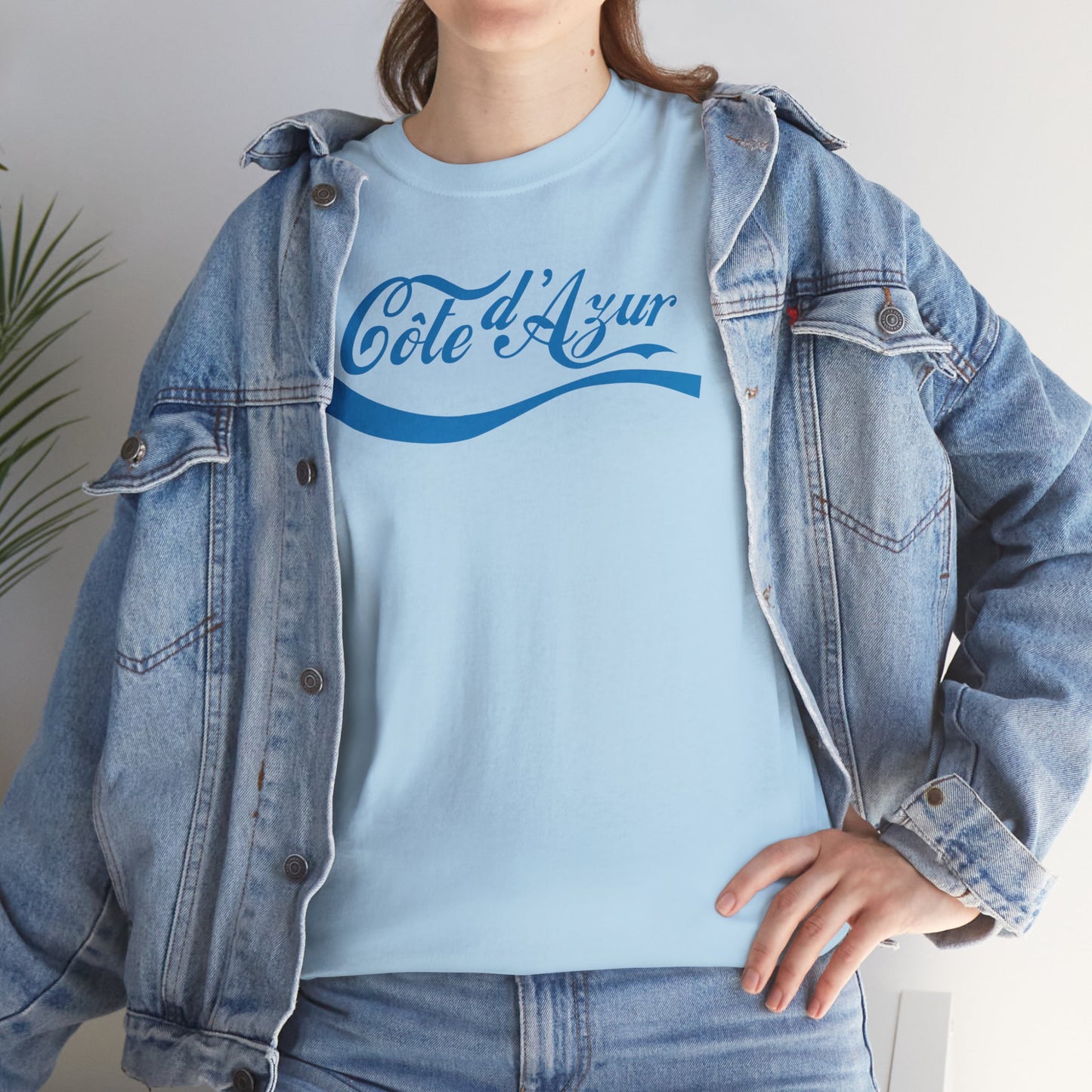 Côte d'Azur Unisex Heavy Cotton Tee