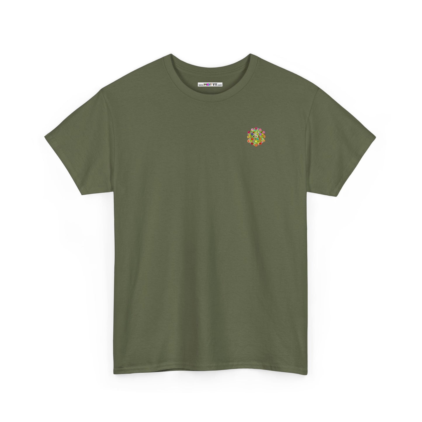 Flowers of Life Unisex Heavy Cotton Tee