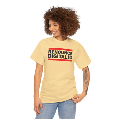 RENOUNCE DIGITAL ID Unisex Heavy Cotton Tee