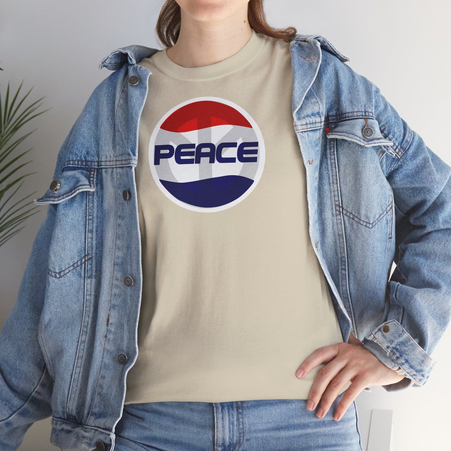 PEACE Unisex Heavy Cotton Tee