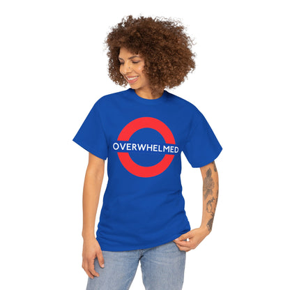 OVERWHELMED Unisex Heavy Cotton Tee