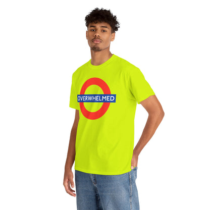 OVERWHELMED Unisex Heavy Cotton Tee