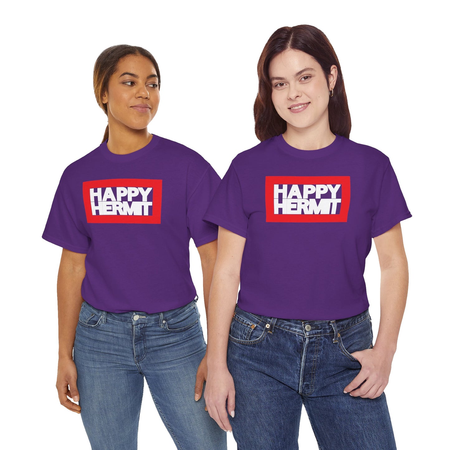 HAPPY HERMIT Unisex Heavy Cotton Tee