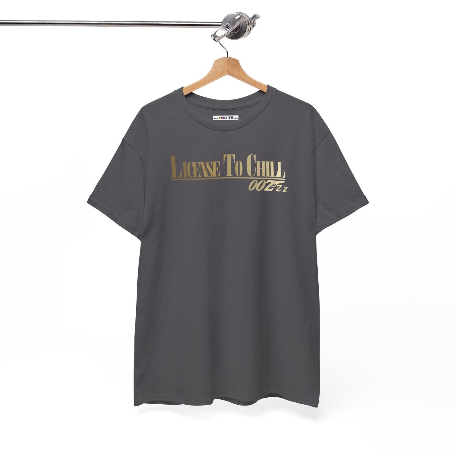 LICENSE TO CHILL 00Zzz Unisex Heavy Cotton Tee