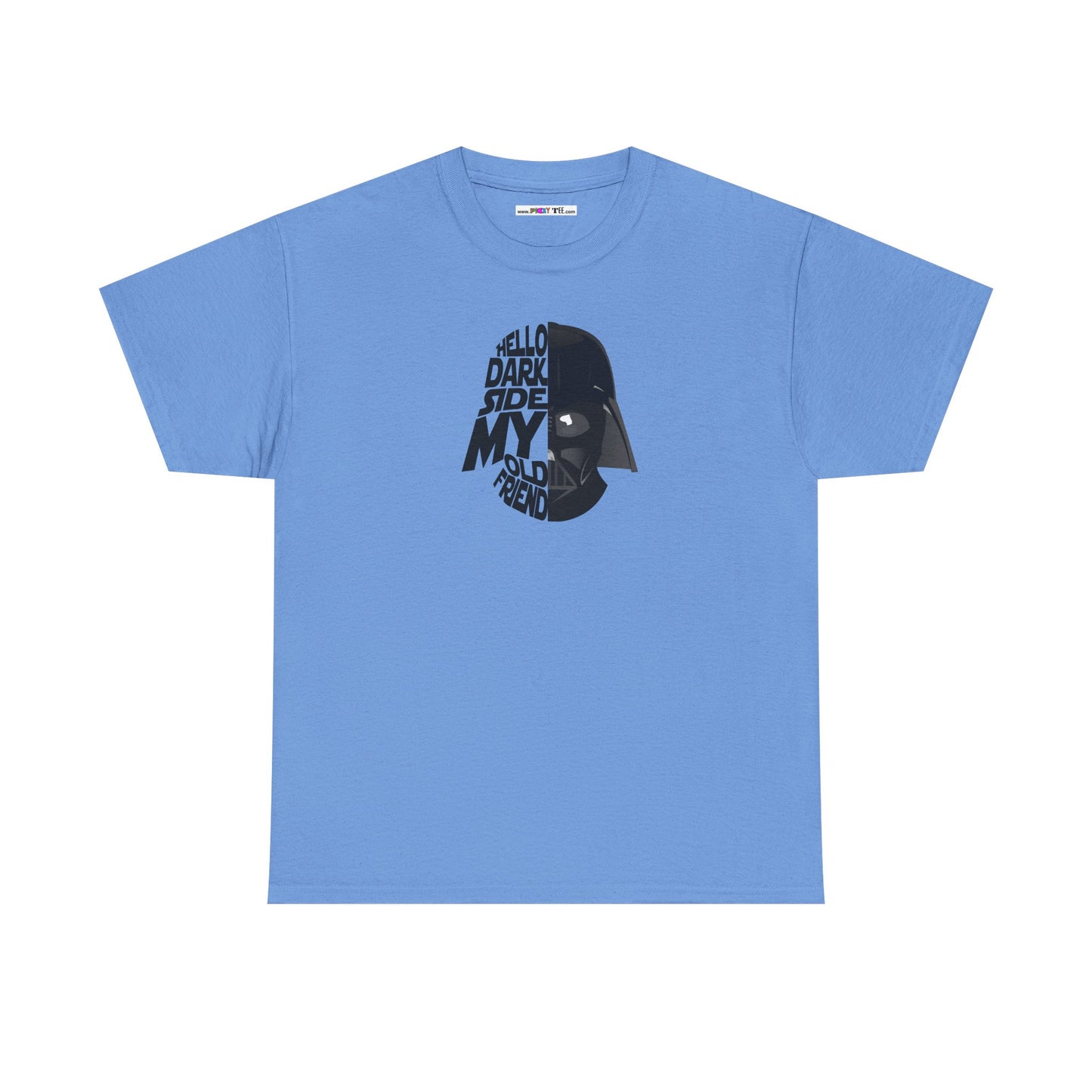 HELLO DARKSIDE MY OLD FRIEND Unisex Heavy Cotton Tee
