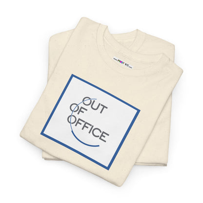OUT OF OFFICE Unisex Heavy Cotton Tee