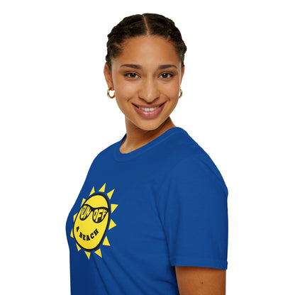 SUN OFF A BEACH Unisex Softstyle 100% Cotton T-Shirt