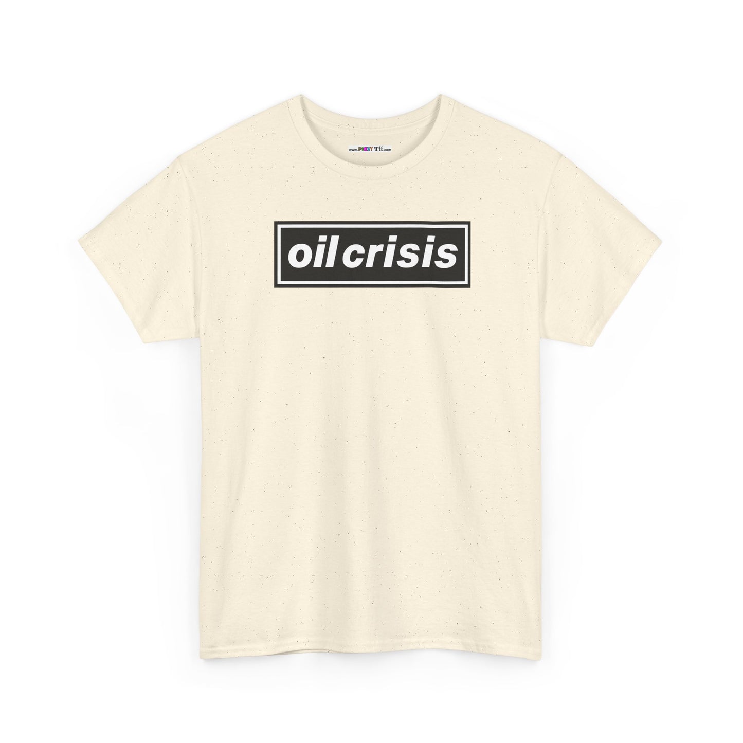 oil crisis/Foil THE crisis Unisex Heavy Cotton Tee
