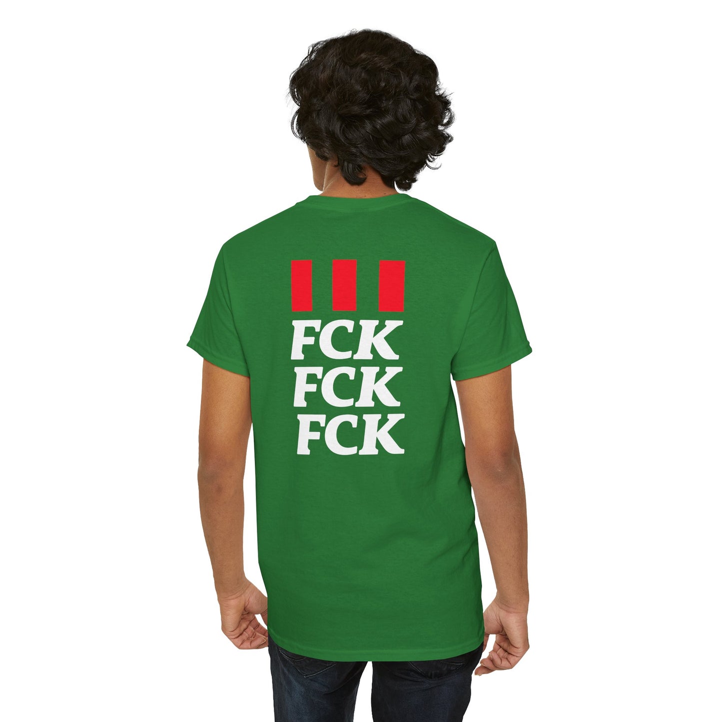 FCK FCK FCK Unisex Heavy Cotton Tee