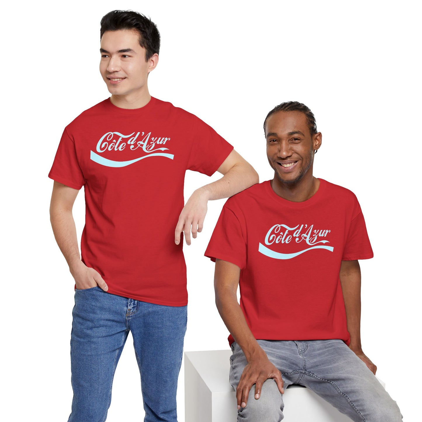 Côte d'Azur Unisex Heavy Cotton Tee
