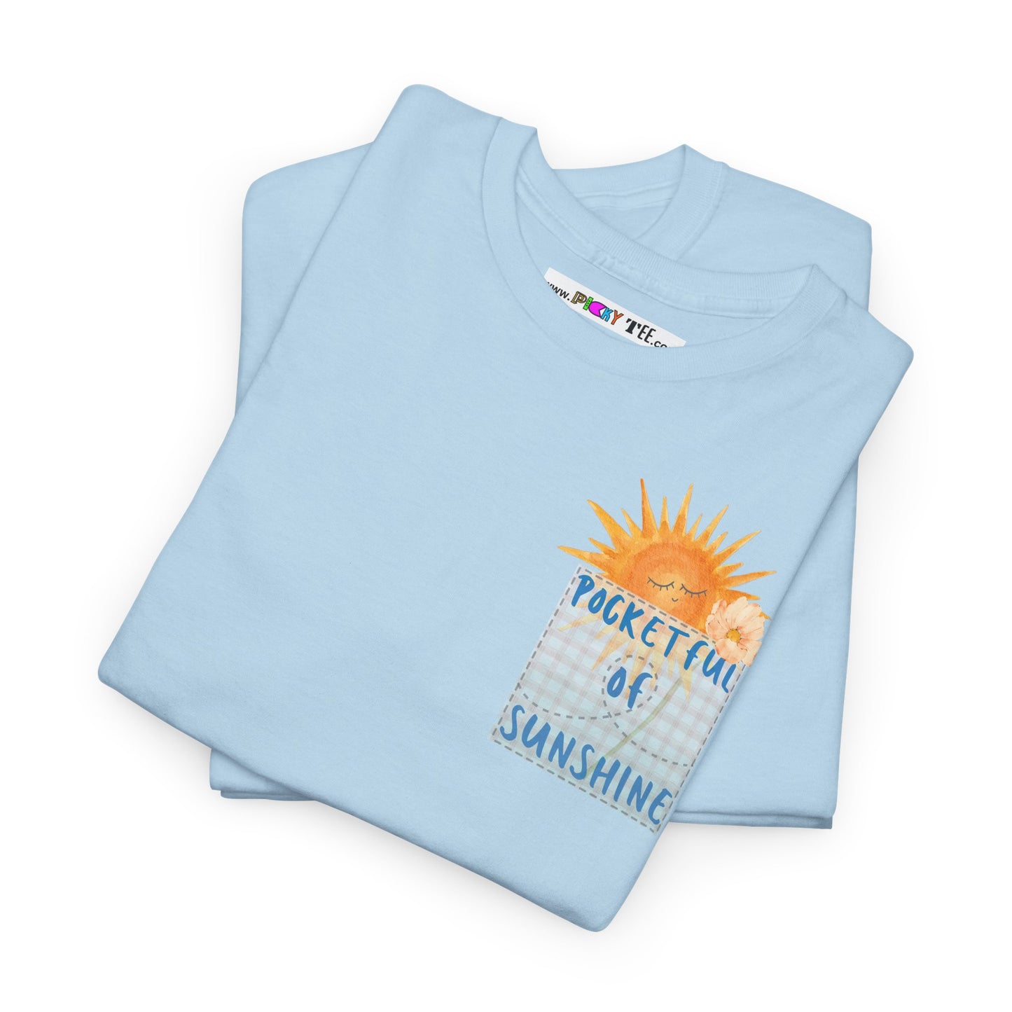 POCKETFUL OF SUNSHINE Unisex Heavy Cotton Tee
