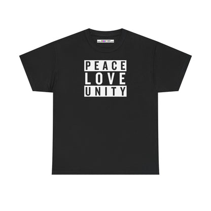 PEACELOVEUNITY Unisex Heavy Cotton Tee