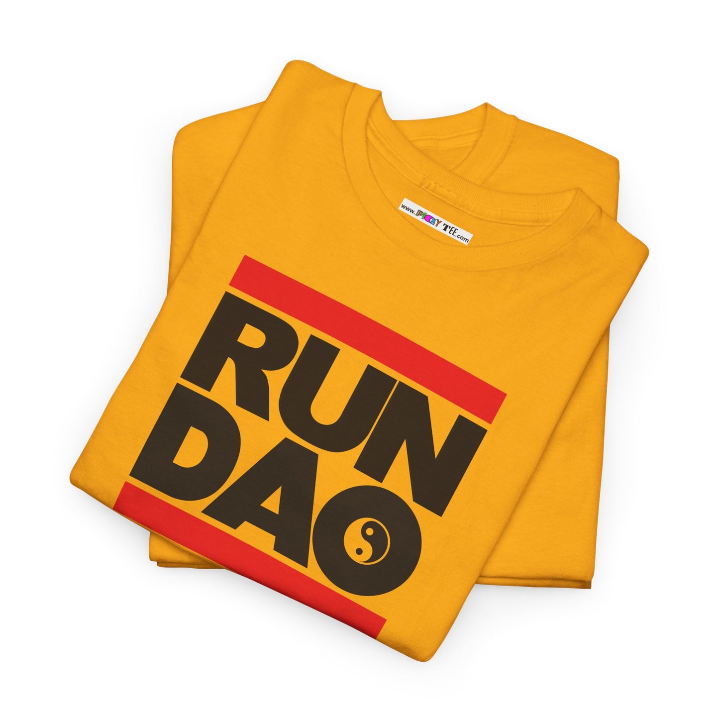 RUN DAO Unisex Heavy Cotton Tee