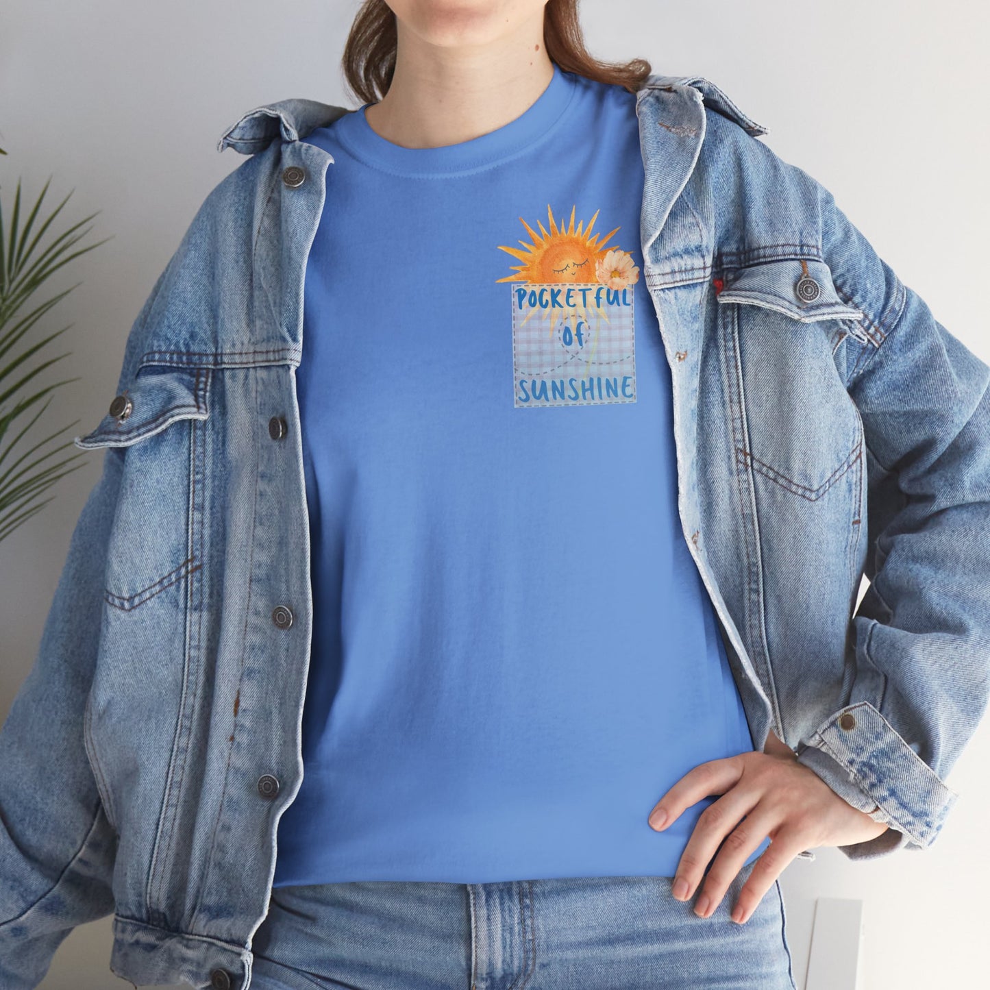 POCKETFUL OF SUNSHINE Unisex Heavy Cotton Tee