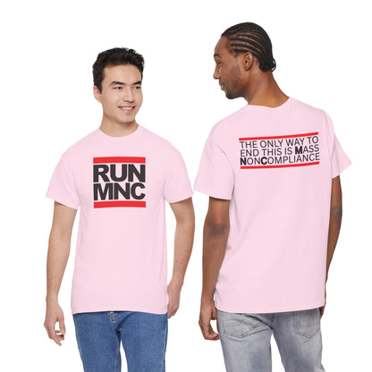 RUNMNC Unisex Heavy Cotton Tee