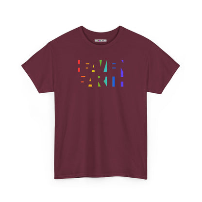 HEAVEN ON EARTH Unisex Heavy Cotton Tee — here now.