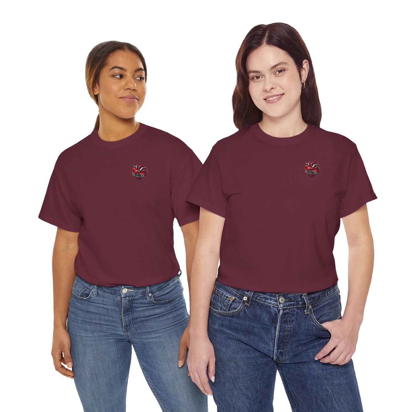 MUSCLE CŒUR Unisex Heavy Cotton Tee