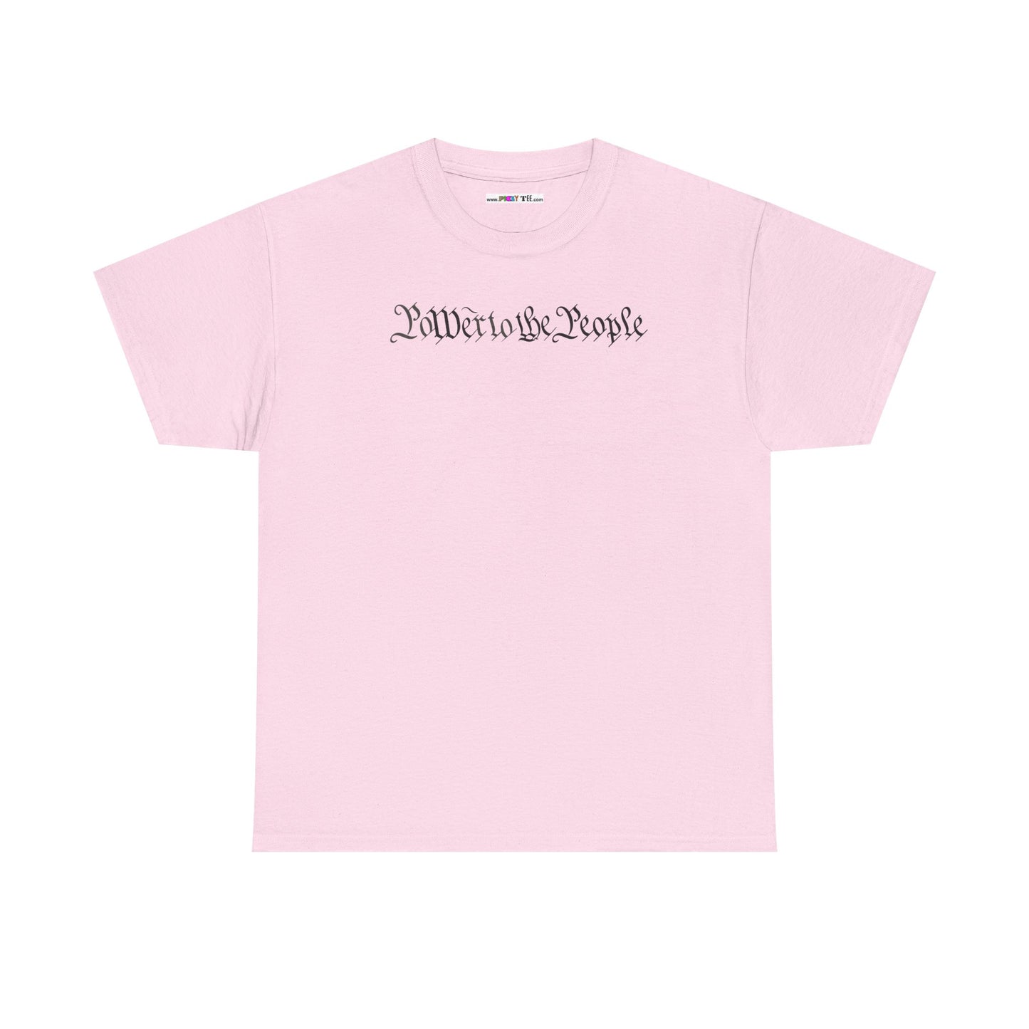 poWEr to THE PEOPLE Unisex Heavy Cotton Tee