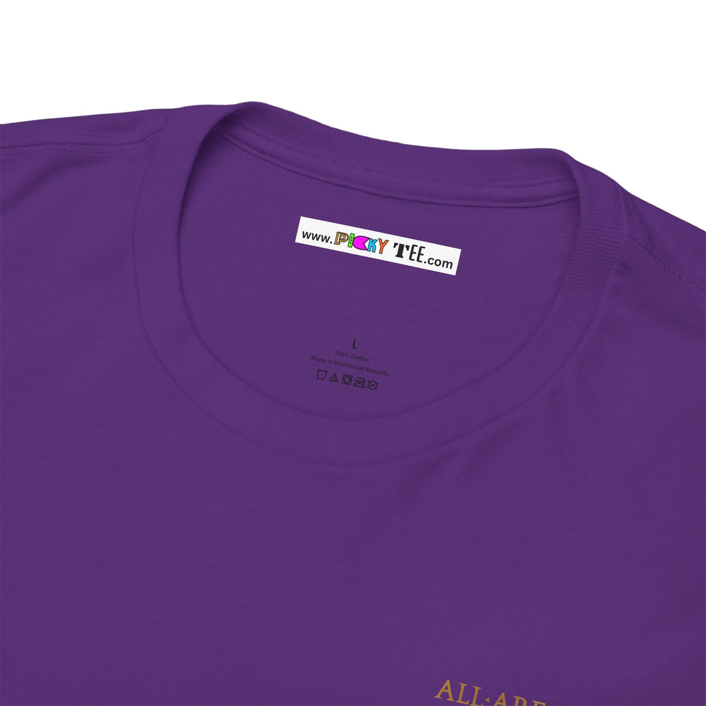 ALL ARE ONE Unisex Heavy Cotton Tee