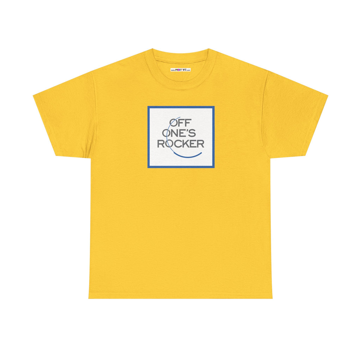 OFF ONE'S ROCKER Unisex Heavy Cotton Tee